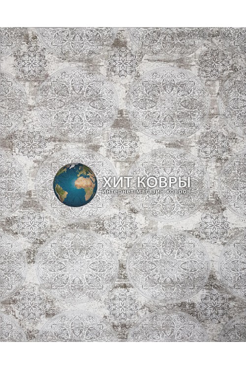 Бельгийский ковер Fresco 69004 6555 Серый
